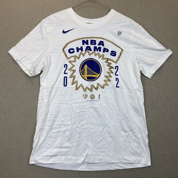 Nike Golden State Warriors Shirt 2022 NBA Finals Champion Roster Men's Large - Picture 1 of 8